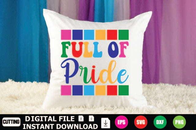 Full Of Pride SVG Shahin alam 