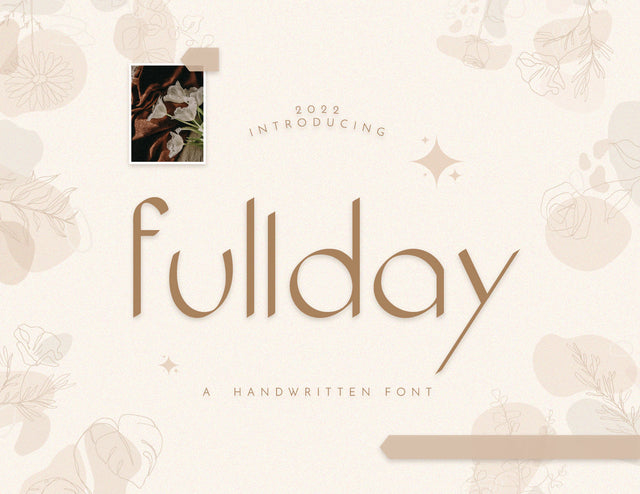 Fullday Display Handwritten Font inferno.studio3 