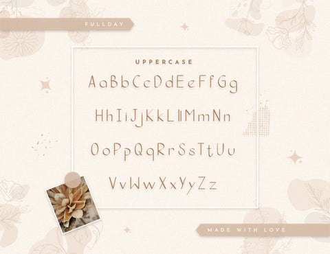 Fullday Display Handwritten Font inferno.studio3 