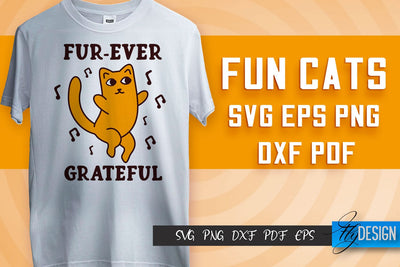 Fun Cat SVG Design | Fun Cats SVG Quotes | Funny Cat SVG Quotes SVG Fly Design 