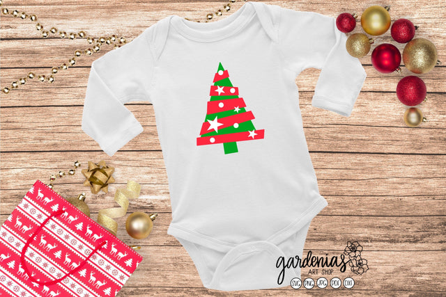 Fun Christmas Tree SVG SVG Gardenias Art Shop 