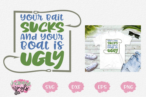 Fun Fishing Bundle - A Fishing Design SVG Bundle SVG Happy Vinyls 
