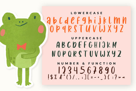 Fun Frog Font Wildan Type 