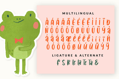 Fun Frog Font Wildan Type 