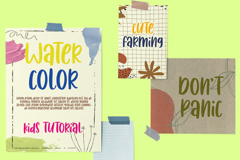 Fun Frog Font Wildan Type 