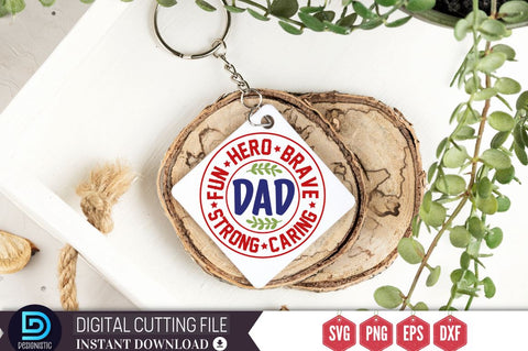 Fun hero brave strong caring dad SVG SVG DESIGNISTIC 