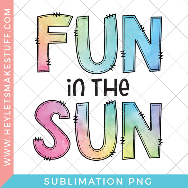 Fun in the Sun - Sublimation Sublimation Hey Let's Make Stuff 