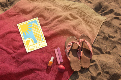 Fun in the Sun Summer Celebration Greeting Card SVG Angel on Empire 