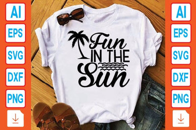 Fun in the Sun SVG Craftlabsvg24 