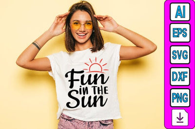 Fun in the Sun SVG Craftlabsvg24 