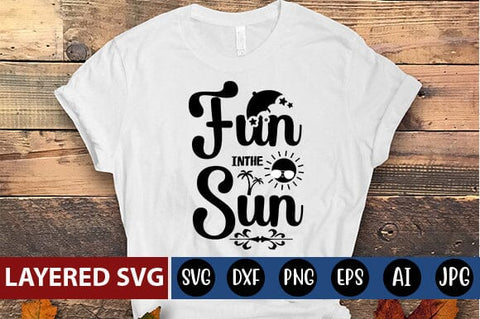 fun in the sun Svg SVG Blessedprint 