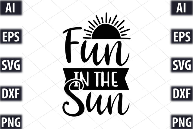 Fun in the Sun SVG SVGista 