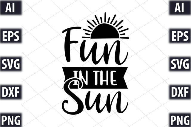 Fun in the Sun SVG SVGista 