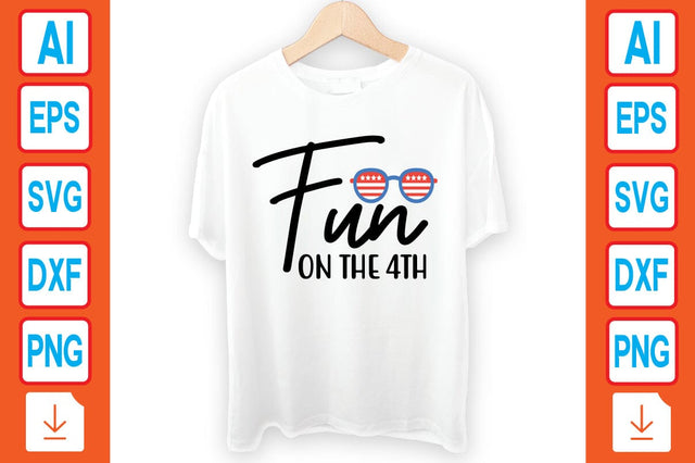 Fun on the 4th SVG Craftlabsvg24 