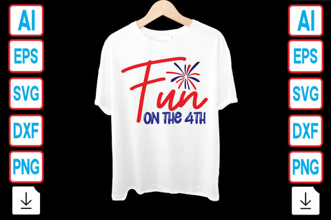 Fun on the 4th SVG Craftlabsvg24 