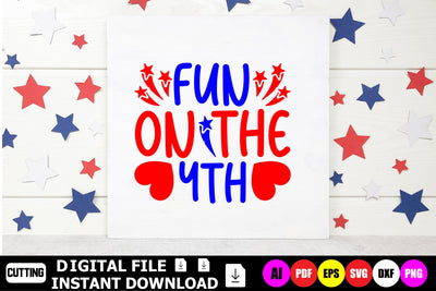 Fun On The 4th SVG Shahin alam 