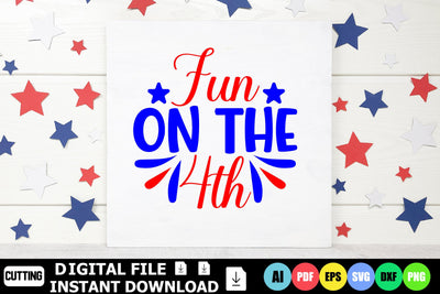Fun On The 4th SVG Shahin alam 