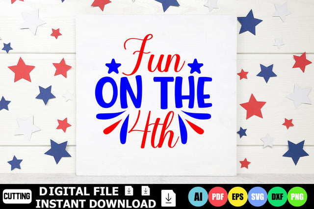 Fun On The 4th SVG Shahin alam 