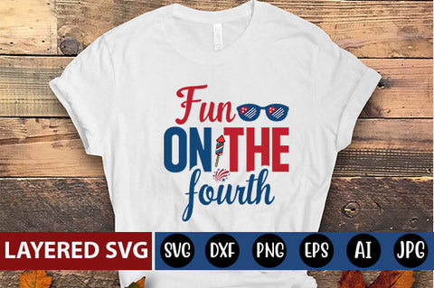 Fun on the fourth SVG cut file SVG Blessedprint 