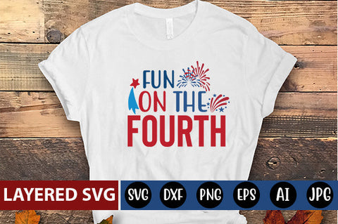 Fun on the fourth SVG cute file SVG Blessedprint 