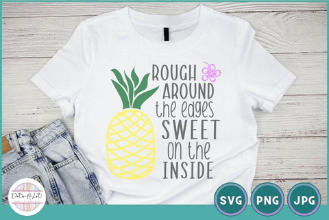 Fun Pineapple T-Shirt SVG, PNG and JPG SVG Dots-A-Lot 