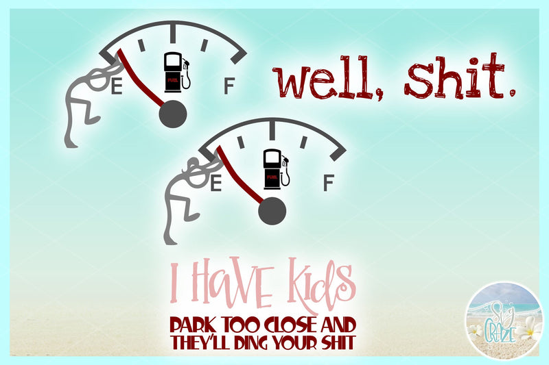Fun Vehicle Decals SVG Bundle - So Fontsy