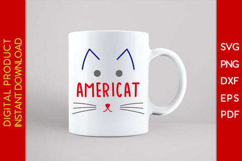 Funny Americat American 4th Of July SVG PNG PDF Cut File SVG Creativedesigntee 