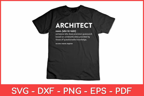 Funny Architect Meaning Noun Definition Svg Design SVG artprintfile 