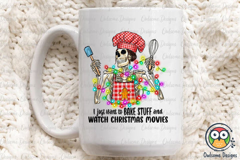 Funny Bake Stuff Christmas Sublimation Sublimation Owlsome.Designs 