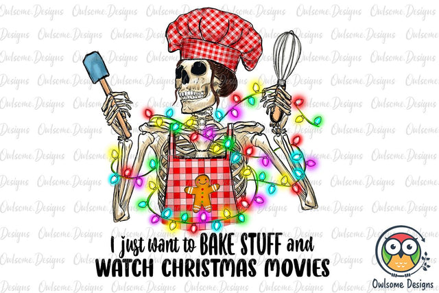 Funny Bake Stuff Christmas Sublimation Sublimation Owlsome.Designs 