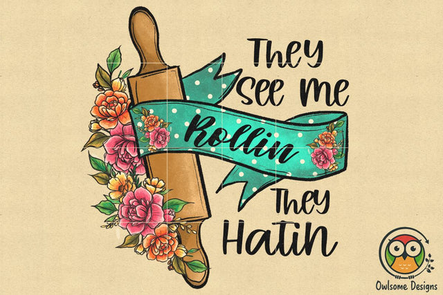 Funny Bakery Sublimation PNG Designs Sublimation Owlsome.Designs 