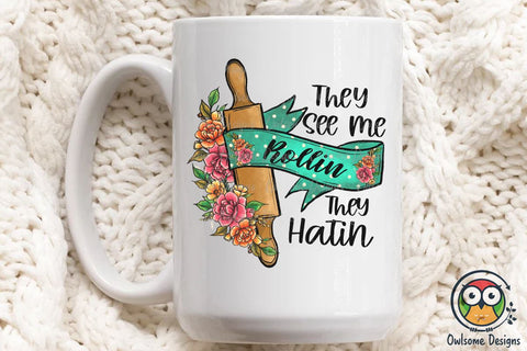 Funny Bakery Sublimation PNG Designs Sublimation Owlsome.Designs 