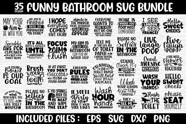 Funny Bathroom Bundle SVG SH_Tee store 