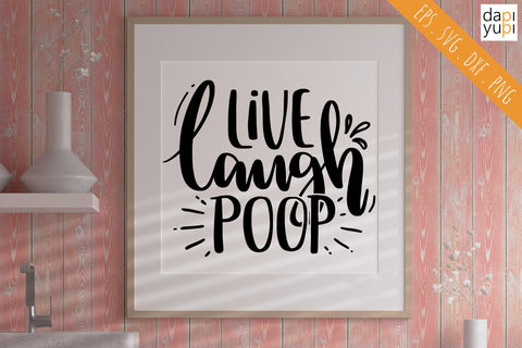 Funny Bathroom Quotes SVG Bundle SVG dapiyupi store 