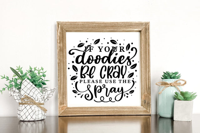 Funny Bathroom Sign SVG SVG dapiyupi store 