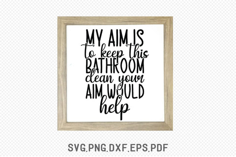 Funny Bathroom SVG Bundle SVG Creativeart88 