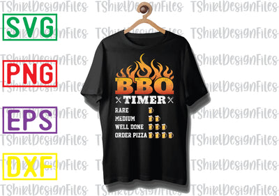 Funny BBQ Timer Svg, Barbecue Quotes Svg, BBQ Svg, Grill Svg, BBQ Timer Svg, Grill Master Svg, Png, Eps, Dxf Files SVG DesignTShirt 