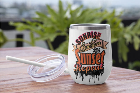 Funny Beach Quote Sublimation Design Sublimation OrangeBrushStudio 