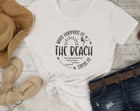 Funny Beach SVG Bundle, 6 Designs, Funny Beach Quotes SVG, What The Flock SVG, Don't Be Jelly SVG, Girls Just Wanna Have Sun SVG SVG HappyDesignStudio 