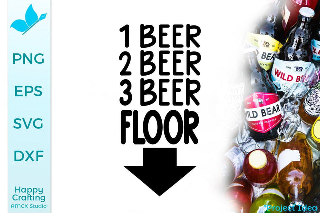 Funny Beer Sign SVG File AMCX Studio 