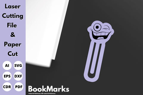 Funny bookmark | laser cut file | svg paper cut | cricut | glowforge file SVG tofigh4lang 