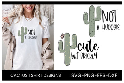 Funny Cactus Tshirt Design Bundle, Funny Tshirt SVG, Sarcastic SVG | VIP Extended Use License SVG So Fontsy VIP Design Shop