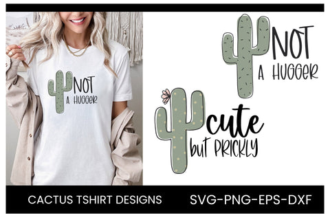 Funny Cactus Tshirt Design Bundle, Funny Tshirt SVG, Sarcastic SVG SVG Designing Digitals 