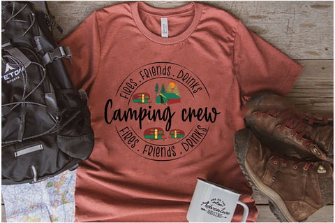 Funny Camping Crew Sublimation Sublimation Jagonath Roy 