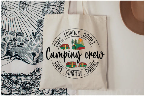 Funny Camping Crew Sublimation Sublimation Jagonath Roy 