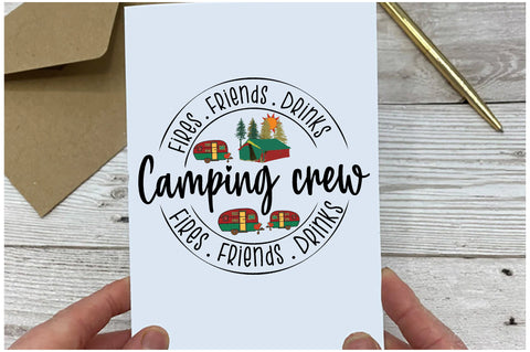 Funny Camping Crew Sublimation Sublimation Jagonath Roy 