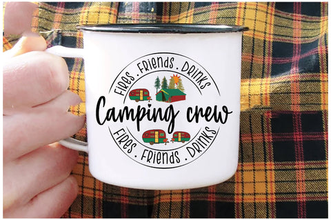 Funny Camping Crew Sublimation Sublimation Jagonath Roy 