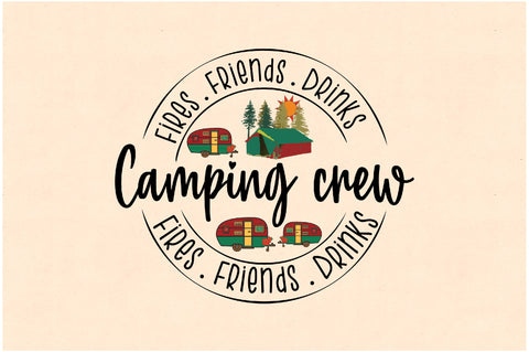 Funny Camping Crew Sublimation Sublimation Jagonath Roy 