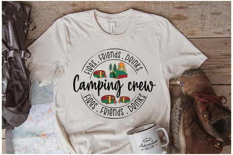 Funny Camping Crew Sublimation Sublimation Jagonath Roy 