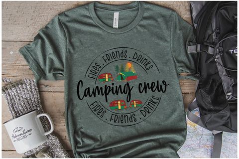 Funny Camping Crew Sublimation Sublimation Jagonath Roy 